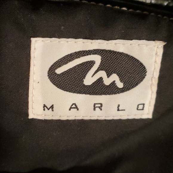 Marlo Woven Black, White & Tan Purse - Picture 5 of 8